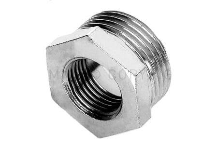 Футорка 3/4 Н x 1/2 В (1581C000504) хром.