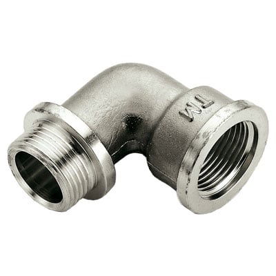 Колiно 1B*1Н з натиском (1563N000606) нiкель