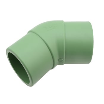 Колiно PP-R в стик d200 45' (F)