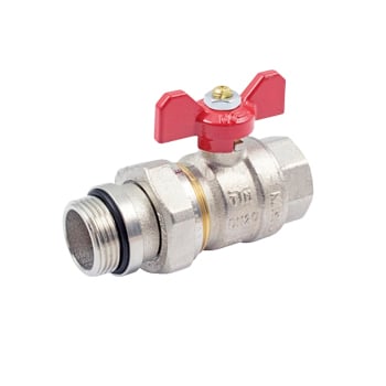 Кран кульовий прям. з перех. Г-Ш 11/4' O-ring (2121R2807R)