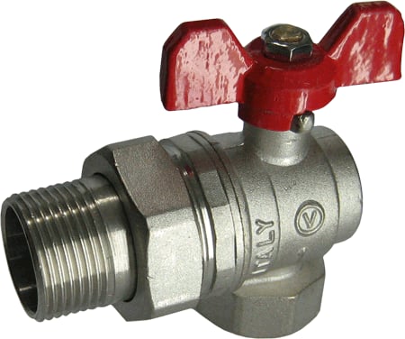Кран кут з амер. 3/4 (110AN0005) Gr
