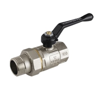 Кран ремонтнопридатний с ручкою кульовий прям. з перех. Г-Ш 2' (Buran 2471)