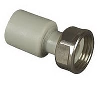Патрубок PPR с накидной гайкой 20 x 1/2' (RG)