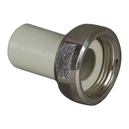 Пласт. штуцер PP-R НП*ВР d25*1' з ПГ (F)